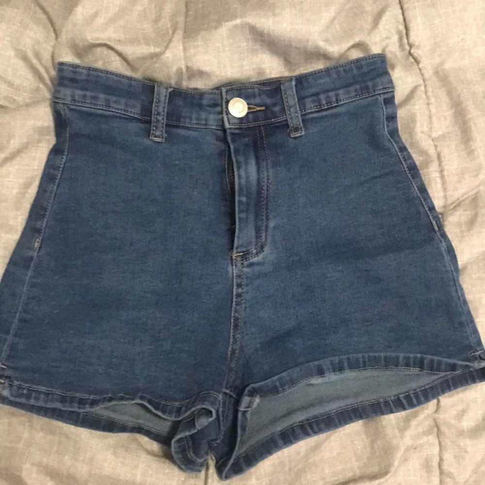 high waisted shorts